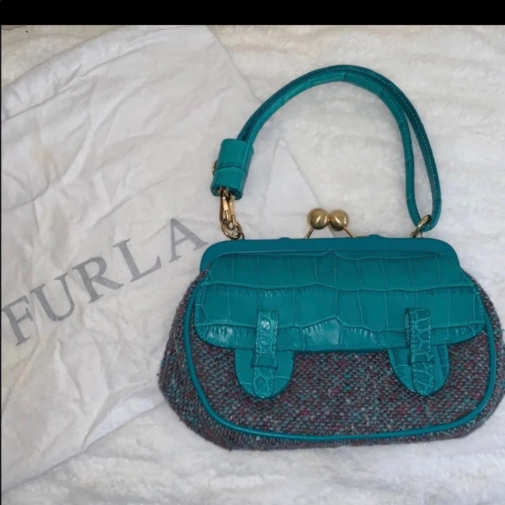 Vintage Furla Satchel Bag
